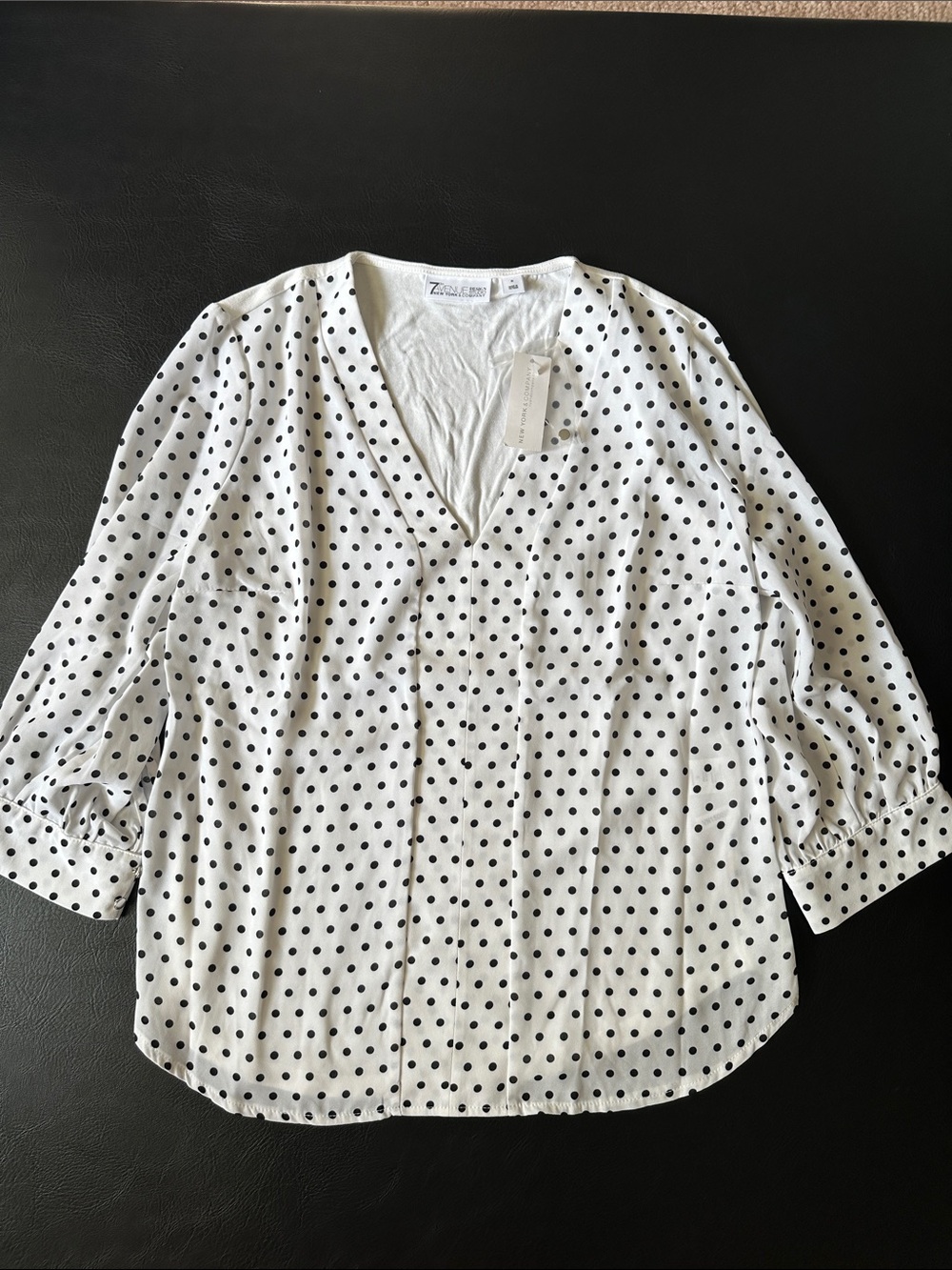 NY&Co Polkadot Blouse